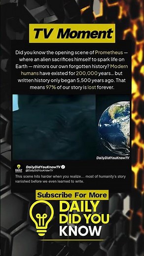 Prometheus’ Opening Scene Has a Chilling Connection to Real History 🌍