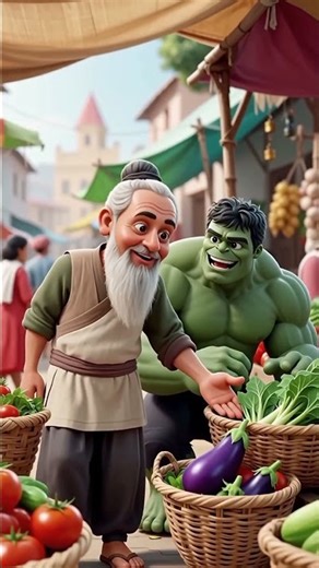 Hulk Tries Veggies for the First Time! 🥕💪 | Hulk Short Story