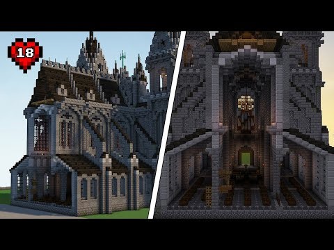 Building The Cathedral Hall & Super Smelter | Minecraft Hardcore Ep #18