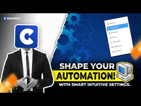 GemAutomate Browser - Complete Settings Guide
