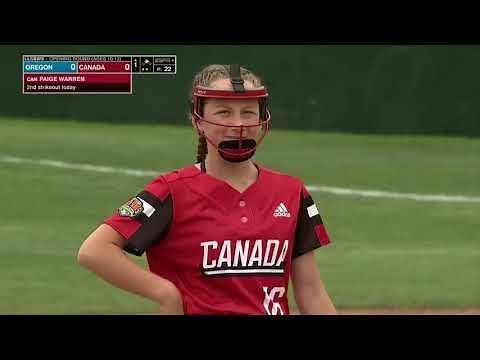LLWS Softball 2019 Oregon USA vs Canada