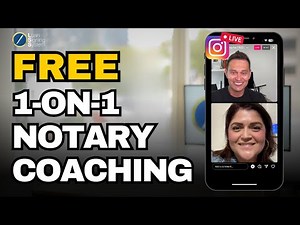 FREE 1-on-1 Notary Coaching: LIVE Session With Mark Wills and Notary Signing Agents [NEW 2023]