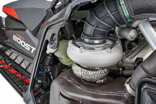 Polaris Patriot Boost! Factory 2-Stroke Turbo Engine | Mountain Sledder