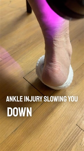 Class 4 laser for Sprained Ankle recover