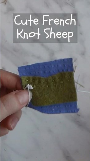 Slow Stitch Scrap Fabric Tutorial: Create a Countryside Scene with Cute Sheep!