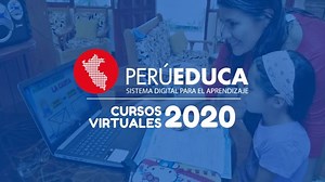 🥇Cursos Virtuales - Aprende en Casa PerúEduca - 5 Cursos