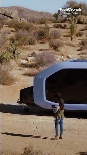 Pebble’s EV travel trailer for digital nomads | TechCrunch