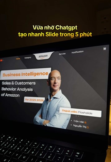 Mẫu Slide Khoá Luận Phân Tích Hành Vi Khách Hàng Trên Amazon #flashslide #powerpoint #morph #slide #amazon