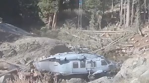 How to Recover a Downed Helicopter From Mountains