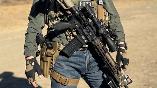 自组SPR优化版（MK12 MOD H枪管）测试