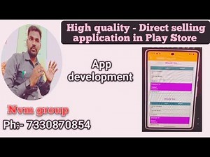 Pure direct selling application in Play Store || We can develop any software project
