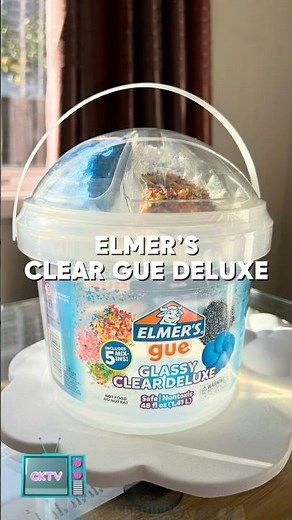 Elmer's Clear Gue Bucket Review! Part 1 #slime #review #diycrafts
