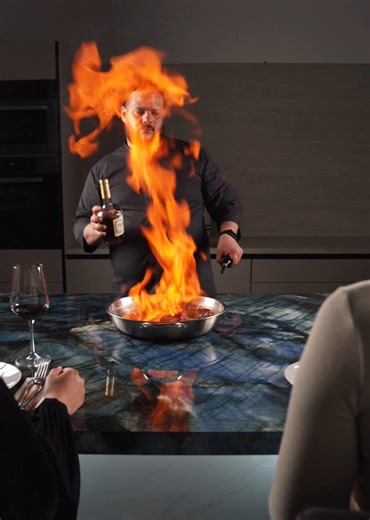 Invisible Cooking with Invisacook Europe on Instagram: "Cook Smarter. Live Sleeker. Discover Invisacook. Imagine a kitchen where cooking doesn’t require bulky stovetops, exposed burners, or wasted space. With Invisacook, that vision becomes reality. This groundbreaking system is installed beneath your countertop, turning the very surface of your kitchen island into a powerful, invisible cooking station. Here’s how it works: Invisacook uses advanced invisible induction technology that directly he