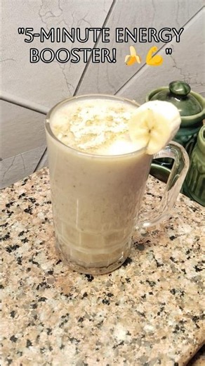 This 5-Minute Banana Shake is Addictive! 🍌🔥 #shorts