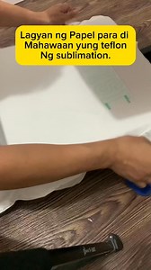 Sublimation Dapat lagyan ng papel para di mahawaan ang teflon. #sublimation #printing #tutorials | Wiewiw Sideline Boy