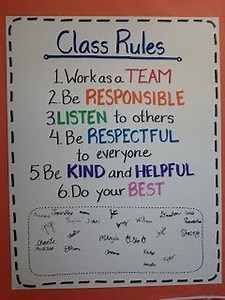 CUP (Computer Use Policy) and Class Rules