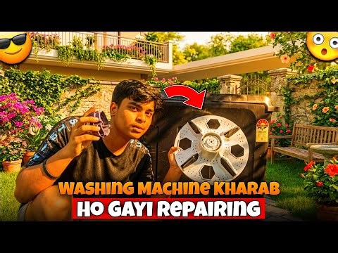 Washing Machine Kharab Ho Gayi Repairing 😲 || with brother || #viralvideo