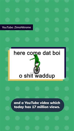 4.1K views | Dat Boi (and his unicycle) is one of the most iconic memes of all time. Unfortunately, he passed away.  #datboi #meme | The Daily Dot | Facebook