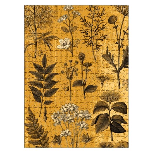 Botanical Jigsaw Puzzle | 500 Piece Antique Herbarium, Cottagecore Gift - Etsy