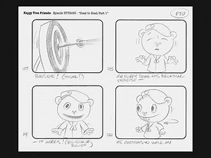Happy Tree Friends TV Series - Double Whammy (Storyboard)