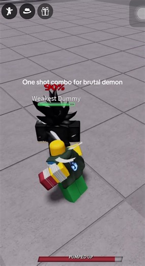 Ultimate One Shot Combo for TSB's Brutal Demon