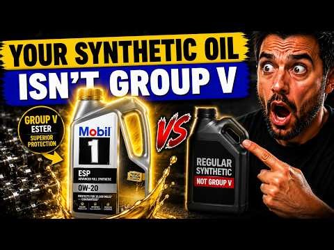 The 'Group V' Ester Secret: Why Your Engine Runs Quieter.