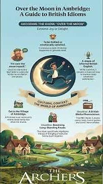 “Over the Moon” Meaning 🌙 | Real British English Expression