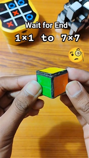 1×1 To 7×7 Cube!