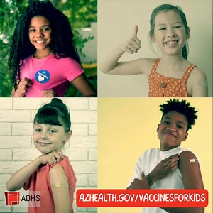 1.5K views · 100 reactions | Everyone ages 5 and older is eligible for safe, free, and highly effective #COVID19 vaccines. Have questions about COVID-19 vaccination for children? We have answers at azhealth.gov/VaccinesForKids. #RollUpYourSleeve | Arizona Department of Health Services | Facebook