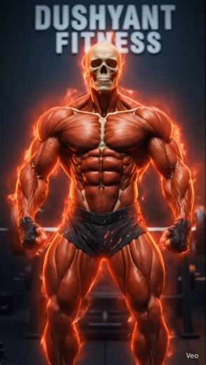 Skinny❌ to Muscular✅ || Transformation Exercises #workout #motivation #fitness