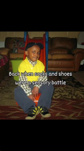 When Darius was little, wearing shoes or socks was a big sensory challenge. Nike and Adidas looked great, but they just didn’t feel right for him. Socks had to be the perfect thickness and never too tight. A friend suggested Crocs, and that was a turning point. Later we found Skechers that gave him the support he needed. Sometimes it’s not about the brand. It’s about what feels safe to their senses. #autism #neurodivergent #actuallyautistic