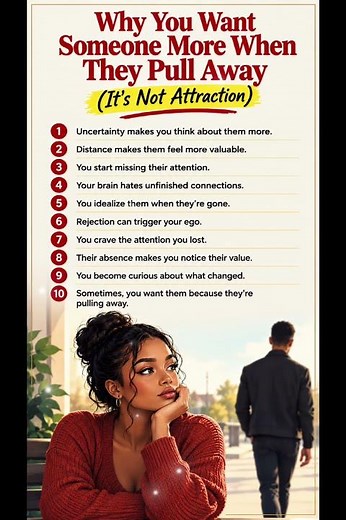 Why You Want Someone More When They Pull Away [It’s Not Attraction]