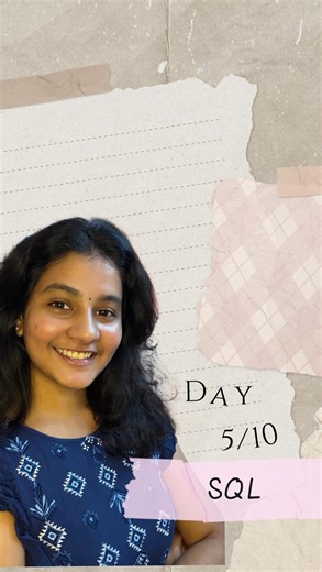 j's🎀 on Instagram: "Want to become a pro in SQL? Then watch this reel till the end. Learn, enjoy, and build with projects 🚀 For tech, hiring & lifestyle updates—follow @_jyothikaaa 🥳 #SQL #SQLDeveloper #LearnSQL #SQLProjects #InstagramTech StudentsOfIndia CareerInTech JobReady SkillUp Placements ITCareersIndia"