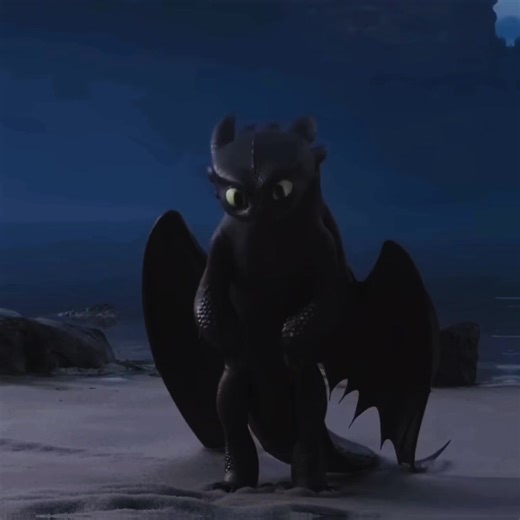 The cutest dragon ever💘 • 🎶: Cupid prt.1 DJ Smallz • #httyd3 #toothless #dragons #edit #xyzabc
