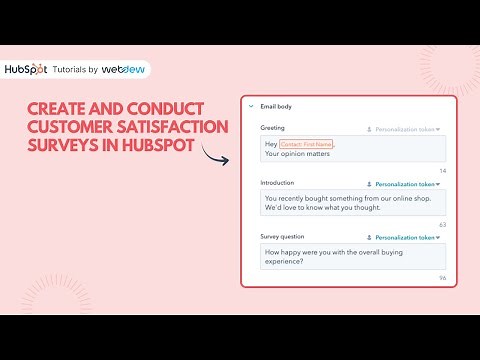 How to create and conduct customer satisfaction surveys in HubSpot