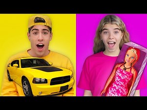 24 HOURS BUYING EVERYTHING YELLOW AND PINK !!