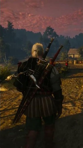 The Witcher 3 Wild Hunt – Most Beautiful Game Ever 🌄 | PS5 Graphics #Shorts