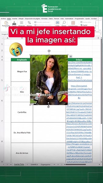 Coloca imágenes correctamente en Excel fácilmente