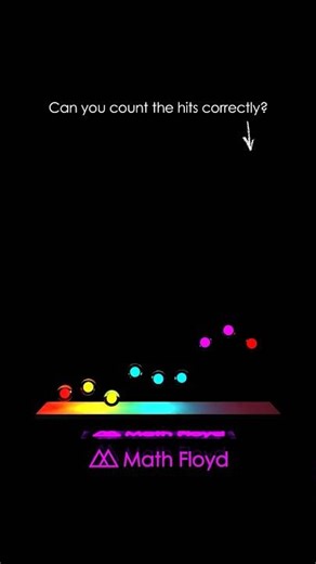 9 Falling Balls | Animation | Python Programming | Math Floyd