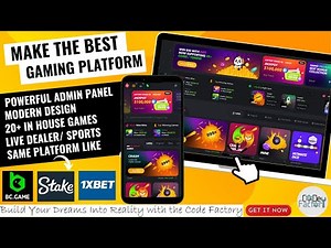 Make a casino website like stake BC games | Make Crypto casino Gaming Website |