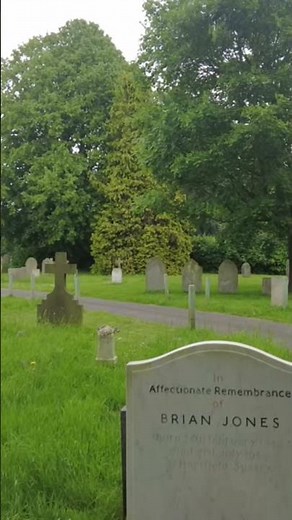 Brian Jones Grave – The Tragic Genius of the Rolling Stones | A Legacy Remembered #Shorts
