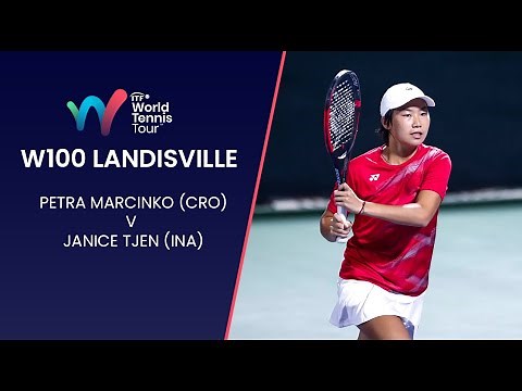 Petra Marcinko (CRO) v Janice Tjen (INA) | W100 Landisville Final | Highlights | ITF