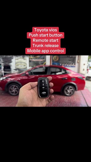 Toyota Vios Remote Start System Installation with Keyless Entry