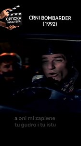 95K views · 1.8K reactions | CRNI BOMBARDER (1992) U distopijskom Beogradu, radio-voditelj Crni, poznat po svojim subverzivnim emisijama na stanici Boom 92, postaje simbol otpora represivnom režimu. Nakon što mu je radio-stanica zatvorena, on se seli na ulice i pokreće mobilni radio-program pod nazivom "Crni bombarder" iz starog kamioneta, inspirišući pobunu mladih. #Dragan_Bjelogrlić #Dragan_Jovanović #Srđan_Todorović | Klub Kinoteka | Facebook