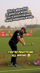 You’re Practicing All Wrong 😬 (Do This Instead!) Most golfers think they’re working on their swing — but in reality, they’re just hitting ball after ball without actually improving. Watch how Tyrrell Hatton practices on the range. He follows a simple system every golfer should copy: ✅ Two practice reps — feeling the move he wants ✅ One real swing — putting it into action That’s it. Two feels, one real. It’s how you make real swing changes stick. Next time you’re on the range, slow down, do the 