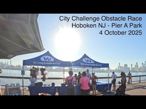 City Challenge Obstacle Race - Hoboken, NJ - 4 October 2025 - Full Course