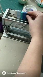 2K views · 30 reactions | How to create a funky contemporary cane from polymer clay! I’m not really a huge fan of making canes… but….. this style is so much fun! Did you catch my watermelon cane last week? This one is similar- but uses a skinner blend to start with! I’m loving how this turned out! | The Little Craft House | Facebook