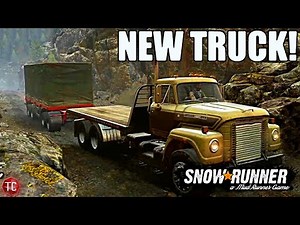 SnowRunner: Farm Delivery and NEW TRUCK!! International Fleetstar F2070A
