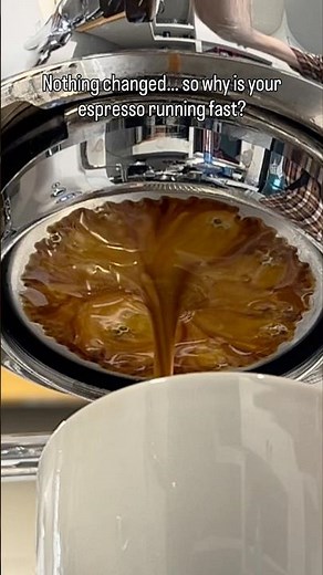 Nothing Changed… So Why Is Your Espresso Running Fast?