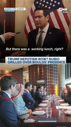 Trump Nepotism Row? Rubio Checkmated On Son-in-Law's Presence